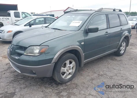 2003 Mitsubishi Outlander Xls z USA, uszkodzony, nr VIN JA4LX41G73U049814
